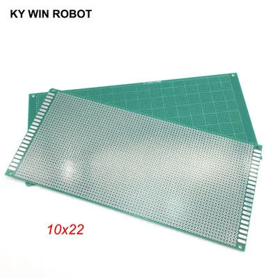 1 stücke 10x2 2cm 100 x220 mm Single Side Prototyp PCB Universal-Printed Circuit Board Protoboard Image