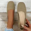 2025 Frühling und Herbst Outwear Einfarbig Flacher Mund Schuhe frauen Casual Bequeme Flache Schuhe Bootsschuhe Größe 36-43