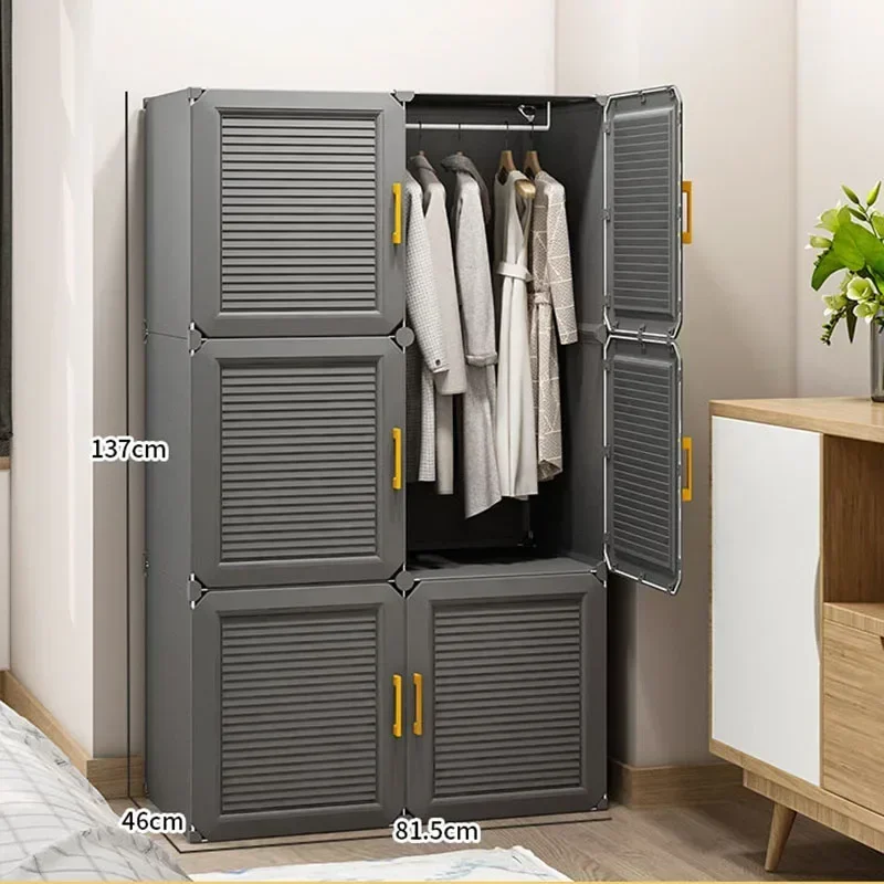 Ästhetische Display Garderobe Trennwände Ankleidezimmer Platzsparende Lagerung Garderobe Organizer Frauen Vestidores Wohnmöbel