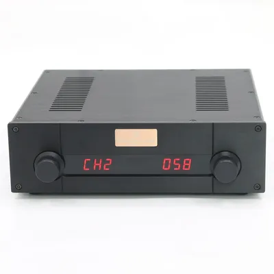 PRT-12A HIFI Rohr Fernbedienung Vorverstärker 12AU7 (ECC82) Stereo Vorverstärker Basis Auf Image