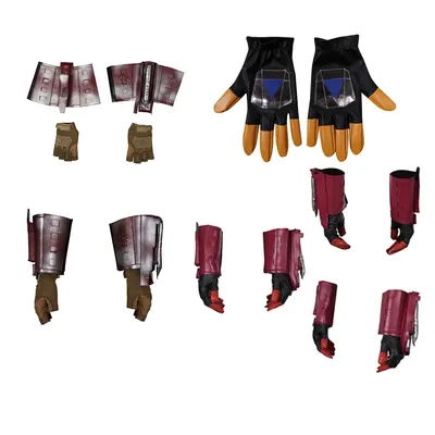 Cobb cos vanth cosplay handschuhe halloween karneval männlich rollenspiel kostüm zubehör handschuh Image