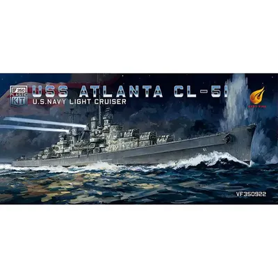 VERYFIRE VF350922 1/350 Skala Vereinigten Staaten Licht Cruiser Uss Atlanta CL-5I Modell Kit Image