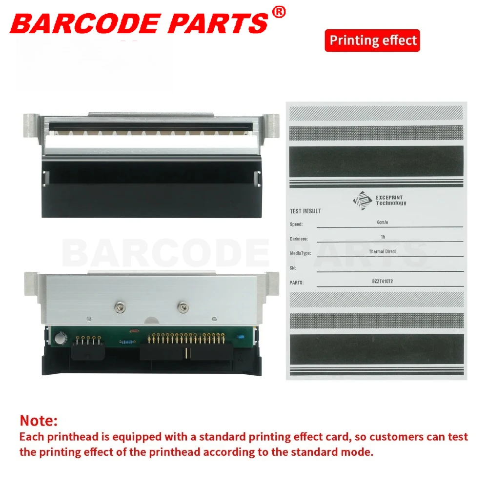  Neuer ZT410 ZT411 Thermodruckkopf für Zebra 203dpi Drucker, P/N: P1058930-009  Image