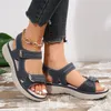 2024 neue Trend Elegante Frauen Leichte Keile Sandalen Große Größe Frauen Sport Stil Schuhe