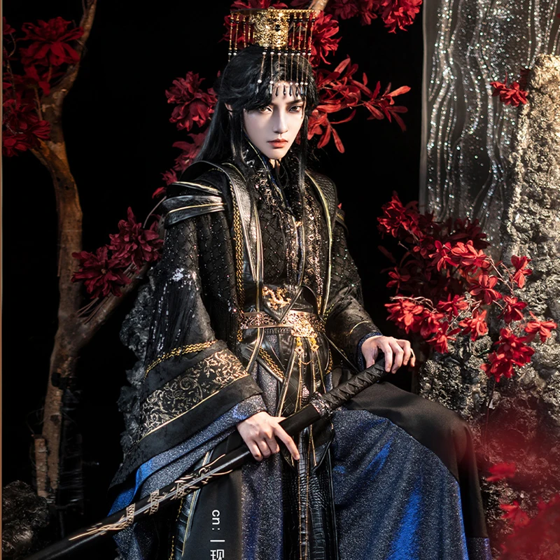 Mo ran Cosplay Erha und seine weiße Katze Meister Cosplay Kostüm Moran Antike benutzer definierte Größe Halloween Cosplay Kostüme Woemen Männer
