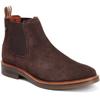 Base London Portland Leder Herren Stiefel in verbranntem Braun
