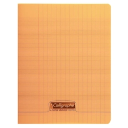 Calligraphe 20x PIQ.8000 PP Ora 17X22 32P SEYES 90G- Orange 18008C Image