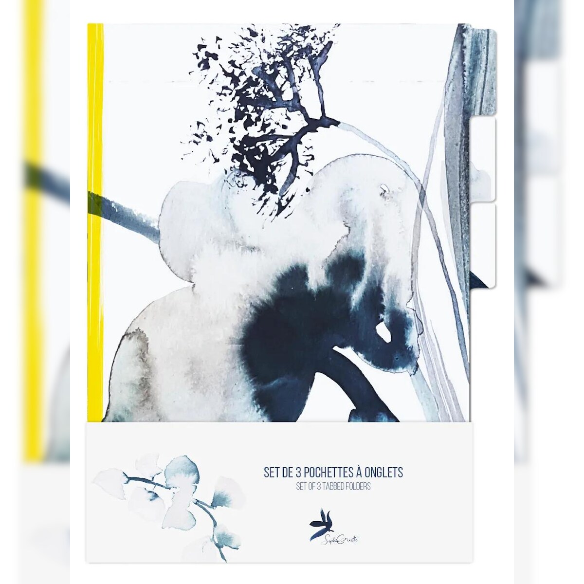 Clairefontaine 5x Inkebana, Set mit 3 Registermappen 22x31 cm - Mehrfarbig 115943C Image