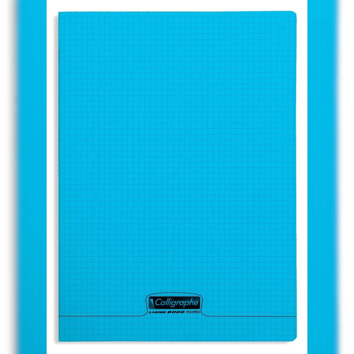 Calligraphe 10x 8000 Polypro, Blue stapled notebook 3/10 24x32 24sh séyès 90g - Sortiert 18065C Image