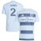 Ian James Men's adidas Light Blue Sporting Kansas City 2025 One KC Replica Custom Jersey