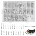 420PCS Automotive Auto Cavo Elettrico Terminale 1/1.5/1.8/2.2/2.8/3.5mm Spina Non Isolata Maschio