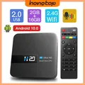 HONGTOP H20 Nuovo Smart TV Box Android 10.0 2GB 16GB 4K 3D HD H.265 Lettore multimediale Android TV Box Set top box 1080P molto veloce