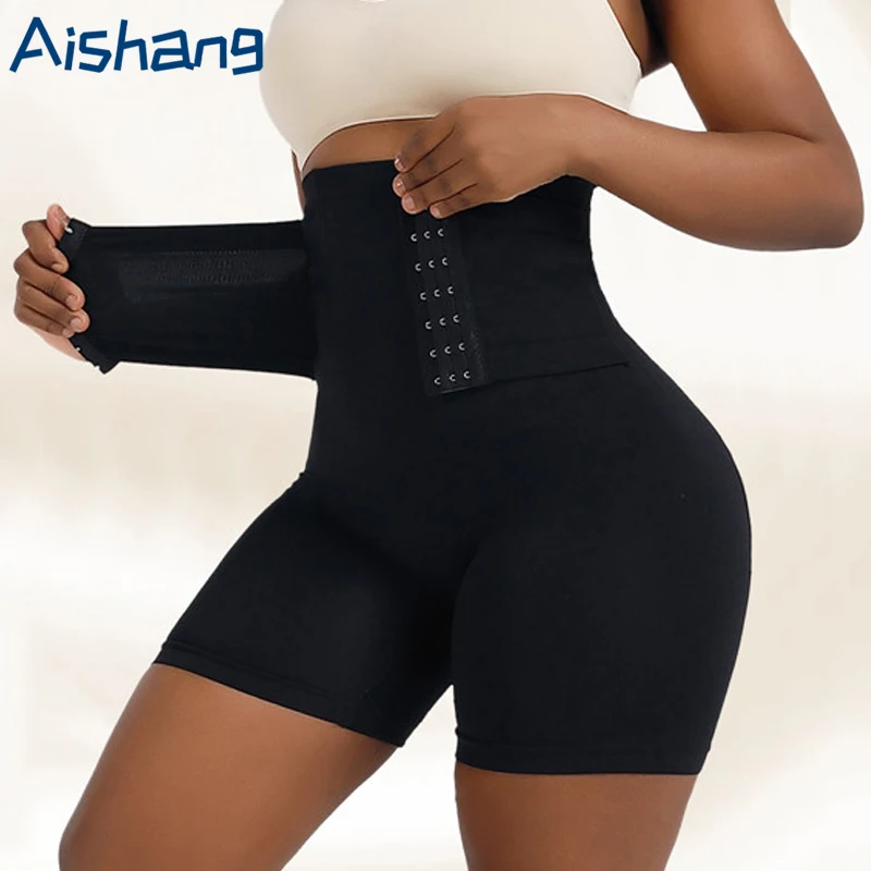 Intimo modellante per donna Pantaloncini Fajas modellanti per il corpo con controllo della pancia con gancio Mutandine per sollevatore di culo Intimo a vita alta Mutandine dimagranti