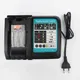 Caricabatteria 3A per batteria agli ioni di litio Makita 14.4V 18V BL1415 BL1430 BL1815 BL1830 BL1840 BL1850 BL1860 DC18RC DC18RA Spina UE