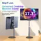 Cdisplay Supporto per monitor portatile Staffa per monitor da tavolo ad altezza regolabile per supporto per monitor per tablet da 4,7-17,3 pollici
