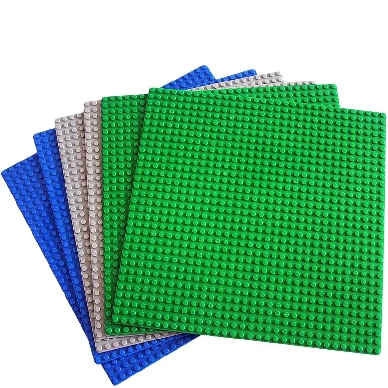 Piastra di Base 32*32 16 x32 16 x16 punti Building Blocks piastra di Base piastra di plastica fai da te accessori in mattoni classici giocattolo per bambini