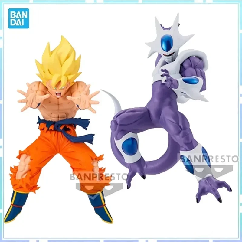 Bandai Originale BANPRESTO Anime DRAGON BALL MATCH MAKERS Super Saiyan Son Goku VS Cooler Action Figure Modello Giocattolo Da Collezione