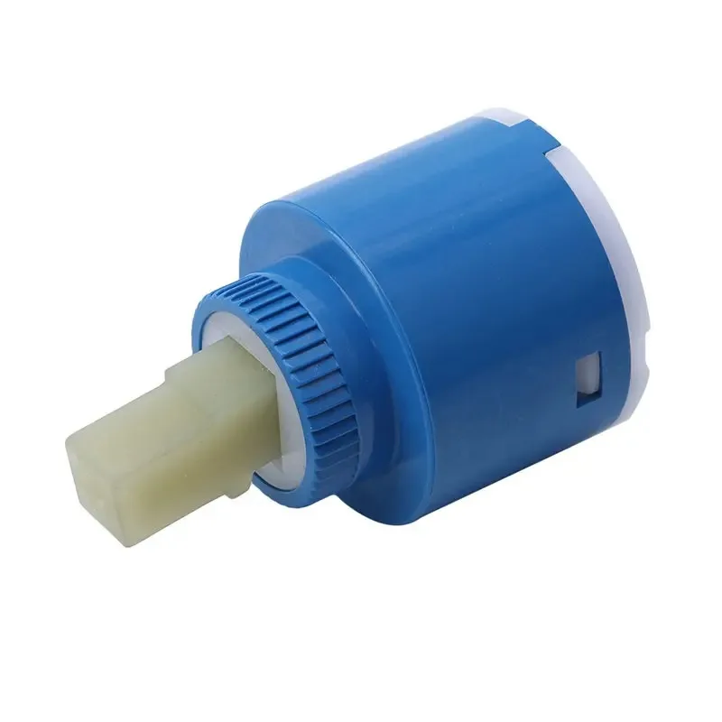 Rubinetto miscelatore a cartuccia a disco ceramico Rubinetto a cartuccia termostatica Valvola a disco Cartucce ceramiche in plastica Pp per miscelatore 35/40 mm