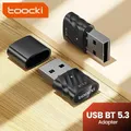 Toocki Bluetooth 5.3 adattatore USB adattatore Dongle per altoparlante portatile Mouse Wireless tastiera ricevitore Audio musicale trasmissione USB