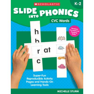 Slide Into Phonics: CVC Words (paperback) - by MICHELLE STURM