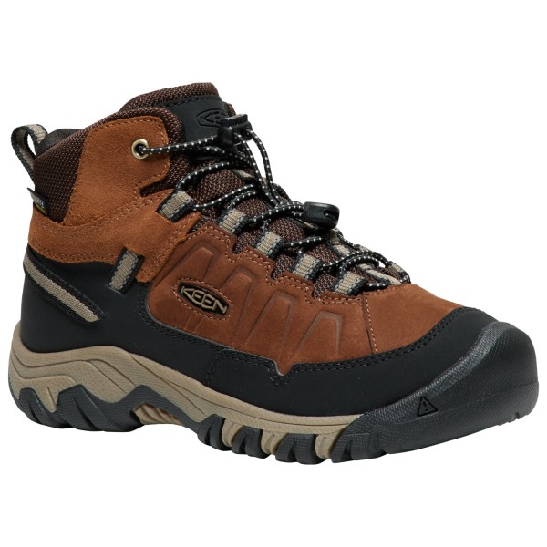 Keen - Youth's Targhee IV Mid WP - Wanderschuhe 35 | EU 35 schwarz/braun