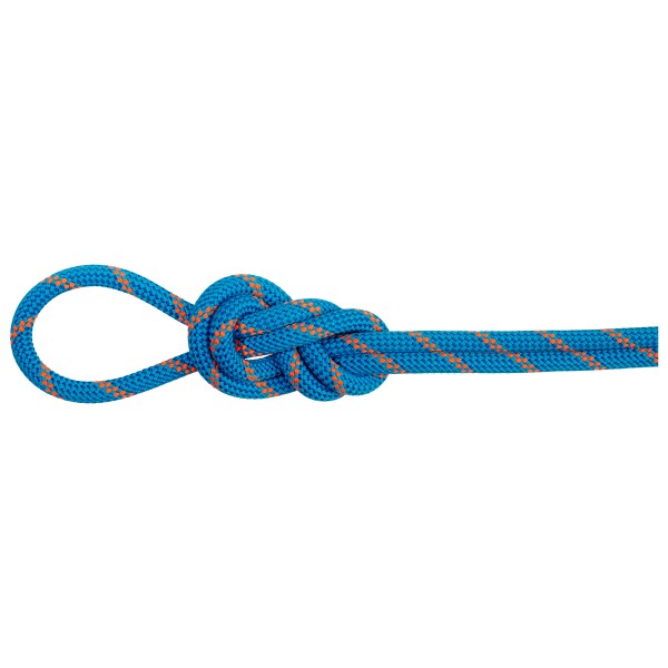 Mammut - 8.0 Alpine Eco Dry Rope - Halbseil Länge 50 m blau/weiß