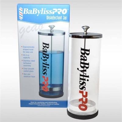 BABJAR Babyliss Disinfectant Jar with Ergonomically Shaped