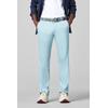 Chinos MEYER "ROMA Art.1-5070", Herren, Gr. 54, Normalgrößen, blau (aqua), 96% Baumwolle;4% Elasthan, unifarben, regular fit lang, Hosen, mit buntgewebtem Innenfutter