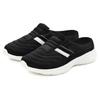 Sabot VIVANCE, Damen, Gr. 41, schwarz (schwarz, weiß), Obermaterial: 100% Textilmaterial. Futter: 100% Textilmaterial. Decksohle: 100% Textilmaterial. Laufsohle: 100% Synthetik, mehrfarbig, Mesh, Basic, Schuhe, Sneaker, Freizeitschuh, Halbschuh,...