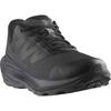 Wanderschuh SALOMON "ELIXIR TOUR WP W", Gr. 43, schwarz, asphalt, castlerock, Textil, Synthetik, sportlich, Schuhe, wasserdicht