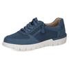 Keilsneaker CAPRICE, Damen, Gr. 39, blau, Leder, Textil, sportlich, Schuhe, Freizeitschuh, Halbschuh, Schnürschuh in Komfortweite H (=sehr weit)