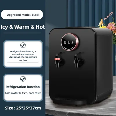 110V 220V Desktop Cold/Hot Water Dispenser,household Ice & Warm & Hot Water Machine with Automatic Temperature Control