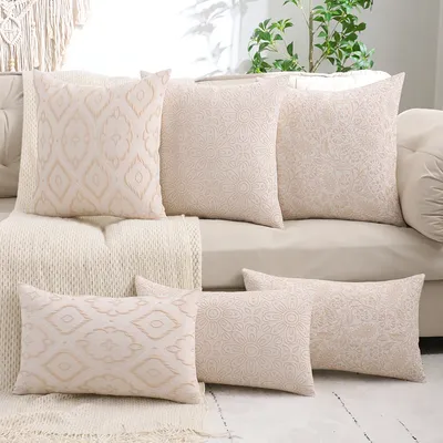 1PC Jacquard Dekoration Dekokissenbezug Wohnzimmer Dekoration Image