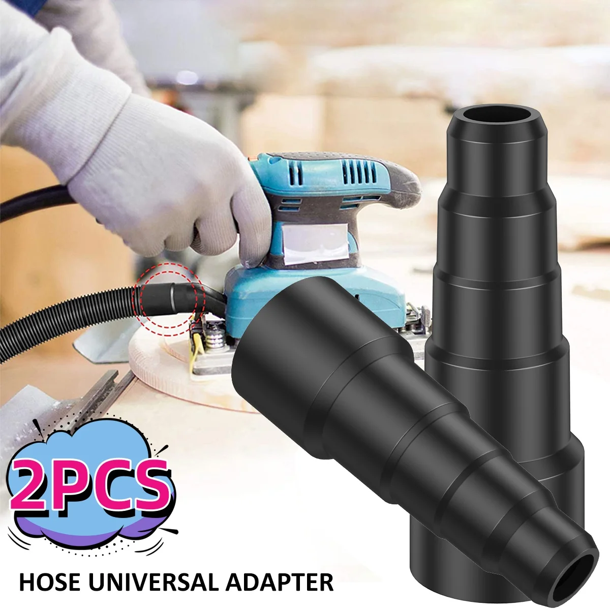 PCS Staubsauger Adapter Konverter Sander Staub Absaugung Schlauch Anschluss Von 22mm Zu 45mm Pool Schlauch Adapter Teile Image