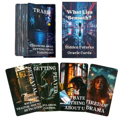 Hidden Futures Oracle Cards, Spill The beans, Relationships Oracle Cards, Life Oracle Deck, Tarot