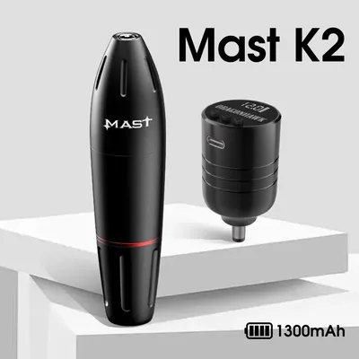 Top Machine Set Mast Tattoo K2 Machine Wireless Pen LCD Dragonhawk B3 Tattoo Battery Tattoo Set for
