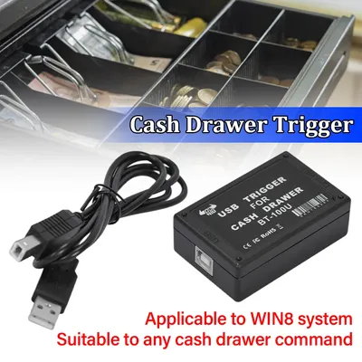 Cash Drawer Driver Trigger With USB Interface Switch Control For Any Cash Drawer Command Available
