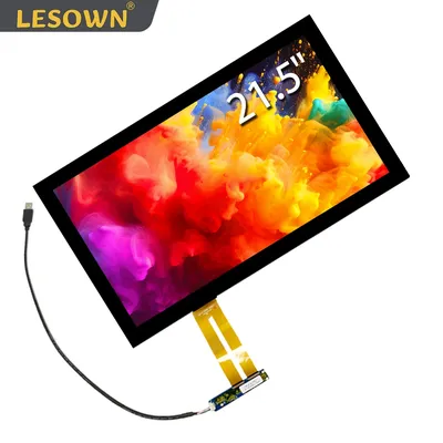 LESOWN 21.5 inch 1000:1 IPS Touch Screen Monitor 1920x1080 Resolution Panel LCD Display HDMI VGA