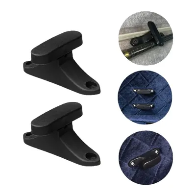 2PCS Rotatable Violin Case Bow Holder Bowed Fittings ABS Violin Viola Case Fiddle Bow Holders For