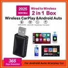 Adattatore Wireless Carplay Android Auto Wireless Smart Dongle 2in1 Per Volvo Benz Audi Kia Hyundai