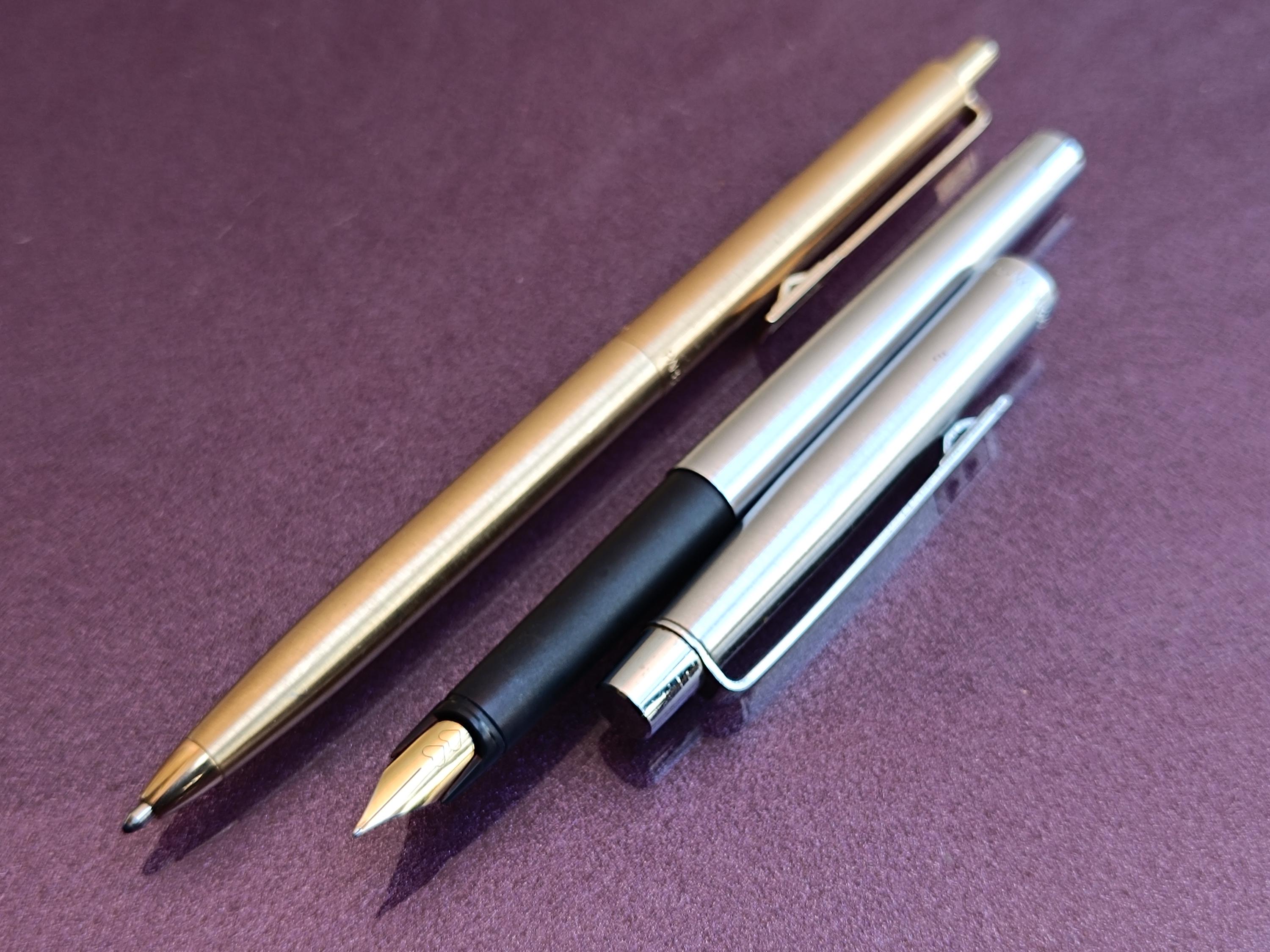 PAPER MATE Penna stilografica e penna a sfera, penna stilografica vintage, penna a sfera retrò, penna Paper Mate, penna stilografica Paper Mate