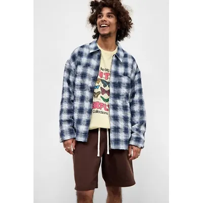 Ayker Brown Twill Shorts - Brown S at Urban Outfitters