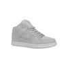 Sneaker DC SHOES "Manteca 4 Mid", Gr. 11(43), grau (light grau), 59.27% Leder, 40.73% Synthetikmaterial, Schuhe
