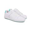 Sneaker DC SHOES "Manteca 4", Gr. 9,5(41), weiß, aquarius, 53.02% Leder, 46.98% Synthetikmaterial, Schuhe