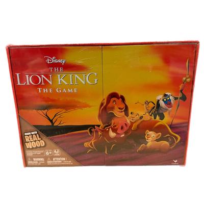 Disney Games | Disney The Lion King The Game Wooden Board Game Sealed Classic Strategy Family | Color: Orange/Red | Size: Os