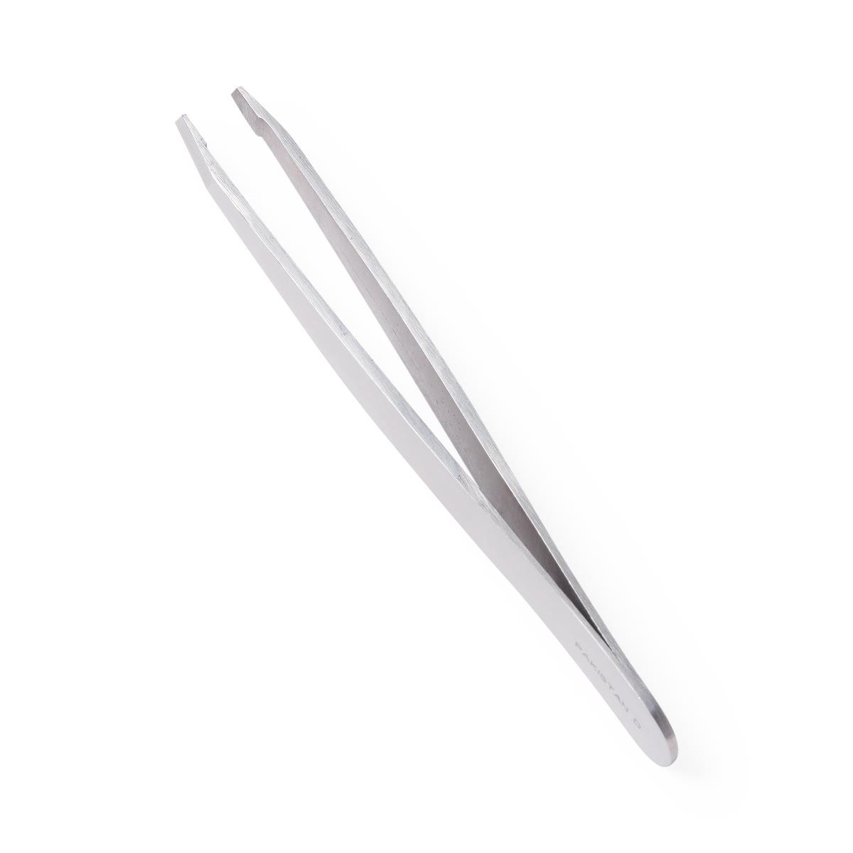 Medline Eyebrow Tweezers, Nonsterile, Single-Use, Stainless Steel, 4