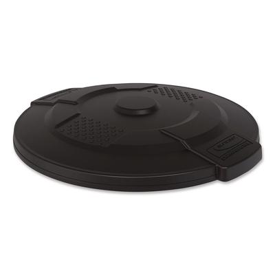 Suncast Commercial Utility Trash Can Lid for 20 gal Trash Can, 19.74" Diameter x 2.9", Black (SUATCU20GLIDD)
