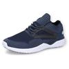 Sneaker DOCKERS BY GERLI, Herren, Gr. 40, blau (navy), Textil, Synthetik, sportlich, Schuhe, Schnürschuh, Slip-On Sneaker mit verstärktem Zehenbereich