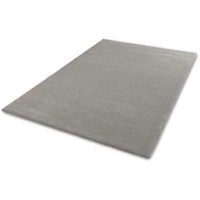 Teppich ASTRA "Barletta 240", grau (hellgrau), B:160cm H:20mm L:230cm, Kunstfaser, Teppiche, Langflor, Shaggy, uni, weich, Wohnzimmer,Schlafzimmer Image