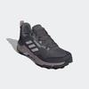 Wanderschuh ADIDAS TERREX "TERREX AX4 GORE-TEX", Gr. 41, grau five, silber dawn, preloved fig, Synthetik, Textil, sportlich, Schuhe, wasserdicht